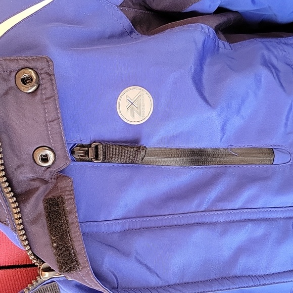 ZeroXPosur Hooded Ski Jacket sz M 10 12 Boys Youth - Picture 2 of 8